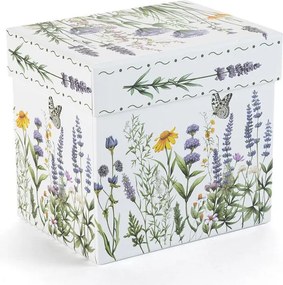 Porcelánový hrnček LEVANDUĽA A MOTÝLI v darčekovej krabičke 350 ml
