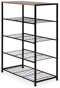 Skrinka na topánky, stojan, polica, drevená LOFT