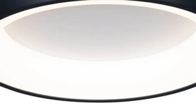 Moderné stropné svietidlo čierne 45 cm s integrovaným stmievateľným LED - Cardona