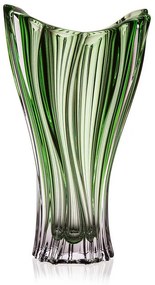 Bohemia Crystal Váza Plantica 8KG970/72T62/320mm - zelená