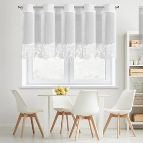 ZÁCLONA NA KRÚŽKOCH ARTEMIDA 200X70 CM BIELA