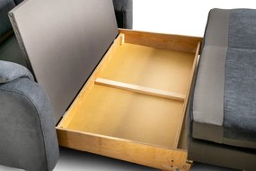 Pohovka Elegant 2,5F rozkladacia, tyrkysová (soro 86)