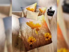 Moderné 3D obliečky 140x200, 70x90 Spring Yellow