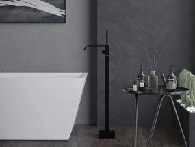 Mexen Lava, voľne stojaca vaňová batéria, čierna matná, 752433-70