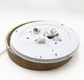 Brilagi - LED luster na lanku CARVALHO MODERN 3xE27/60W/230V dub pr. 47,5 cm