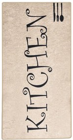 Koberec Spoon 80x200 cm béžový