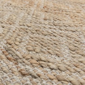 Ručne tkaný koberec s prímesou juty v prírodnej farbe 200x290 cm Asher Natural – Asiatic Carpets