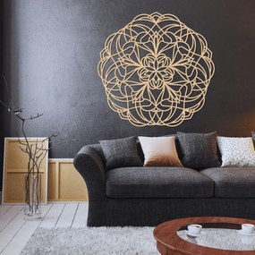 Elegantná drevená dekorácia na stenu mandala Mollis | SENTOP HDF0250