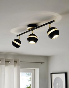 Moderné svietidlo EGLO NOCITO gold/black   95484