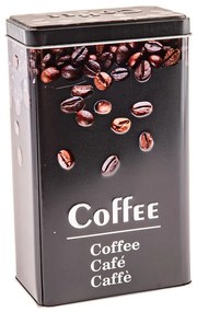 Kovová dóza na kávu Black3D – Dakls