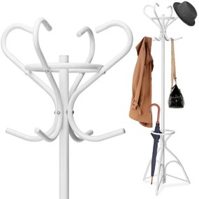 Stojanový vešiak LIVIO biely