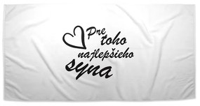 Sablio Uterák Pre toho najlepšieho syna - 30x50 cm