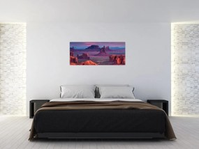 Obraz - Hunts Mesa (120x50 cm)