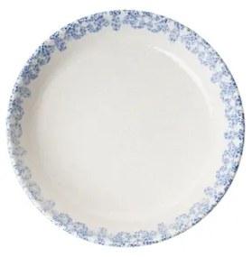 Jedálenská súprava 27 ks biela/modrá/porcelán