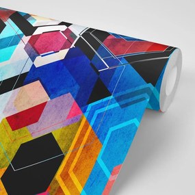 Samolepiaca tapeta abstraktná geometria - 150x100