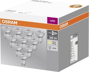 SADA 10x LED Žiarovka GU10/4,3W/230V 2700K - Osram