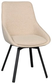 Béžové jedálenské stoličky v súprave 2 ks Alison – Rowico