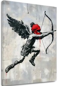 Obraz Cupid's Aim na plátne | Maľovaná štruktúra