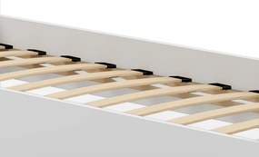 Detská posteľ s matracom Balmo 80x160 cm - modrá / biela