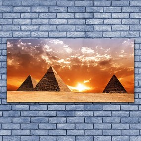 Obraz plexi Pyramídy architektúra 120x60 cm
