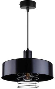 Závesné svietidlo Barcelona, 1x kovovo/drôtené tienidlo (výber zo 4 farieb)