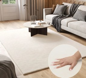 TA Koberec 1000 KRÉMOVÉ OBJATIE Rozmer: 160x220 cm