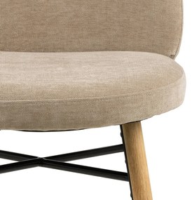 Čalouněná jídelní židle Sophia béžová