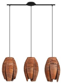 Eglo 43295 - Luster na lanku MONGU 3xE27/40W/230V