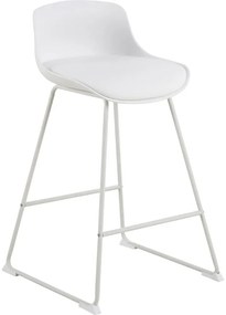 Barová stolička Tina 84 cm biela