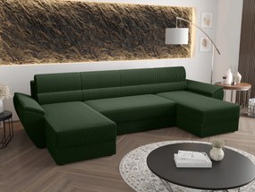 Rohová sedacia súprava U Radiant U2 (zelená). Akcia -20%. Vlastná spoľahlivá doprava až k Vám domov. 1057530