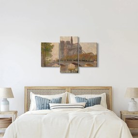 Obraz - Robert William Vonnoh, Notre Dame de Paris, reprodukcia (90x60 cm)