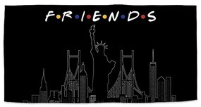Sablio Uterák Seriál Priatelia FRIENDS Obrysy - 30x50 cm
