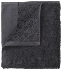 Súprava 4 tmavosivých uterákov Blomus, 30 x 30 cm