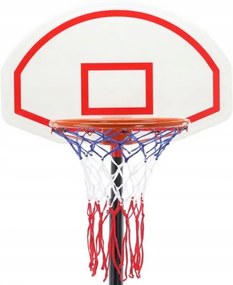 Basketbalový kôš s nastaviteľným stojanom 165 - 205 cm