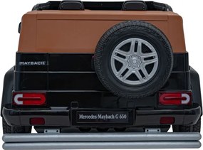 Elektrické autíčko Mercedes Benz MAYBACH G650 čierne