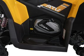 Ramiz Rýchle koleso Quad Vehicle Žltá