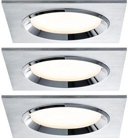 Paulmann 92696 - SADA 3xLED/8W Stmievateľné podhľadové svietidlo DICE 230V