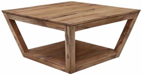 furniture-nabytek.cz - Konferenčný stolík dizajnový z masívu palisander 80x80