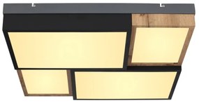 Globo 67286-50 - LED Stropné svietidlo GUNDI LED/50W/230V hnedá/čierna