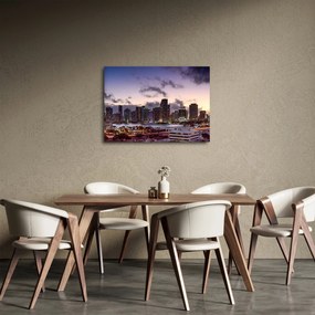 Obraz - mrakodrapy veľkomesta (70x50 cm)