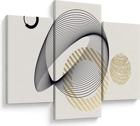 Obraz - Geometrické tvary N⁰3 (90x60 cm)