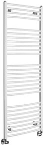 Aqualine Aqualine, ORBIT vykurovacie teleso s bočným pripojením 450x1320 mm, 594 W, biela, ILO34T