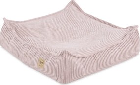 Podlahový puf menčester ružová