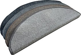 Vopi Nášľapy na schody Messina šedá polkruh, samolepiaca - 24x65 polkruh (rozmer vrátane ohybu)