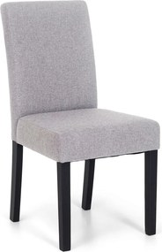 Jedálenská stolička Tempa Mini, svetlo šedá tkanina