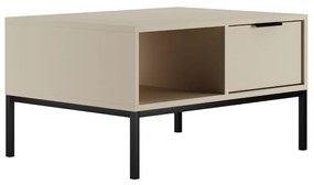 Konferenční stolek Austin 80 cm kašmír/černá