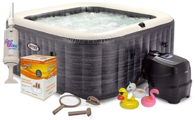 Marimex | Vírivý bazén Pure Spa Greystone Deluxe Bubble Spa 4 NP + výhodný set príslušenstva | 19900148