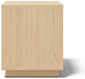 Odkladací stolík v dekore duba 40x40 cm Ella - TemaHome