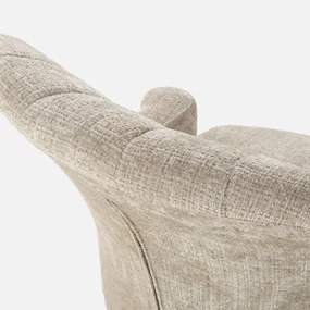 Béžové kreslo RECLANE