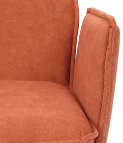 Otočná stolička LUGRO tehlová 871745